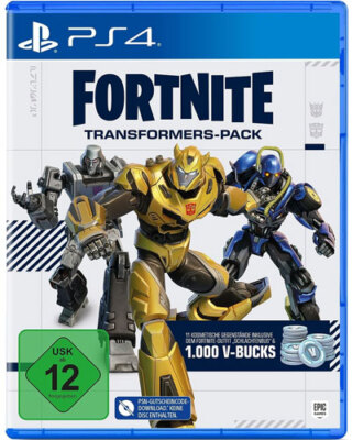 Fortnite - Transformers Pack - Code in a Box - PS4 / PlayStation 4 - Neu & OVP