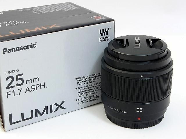 Panasonic Lumix G 25mm F1.7 ASPH. Standard Prime Lens MFT Panasonic Lumix G 25mm F1.7 ASPH. Standard Prime Lens MFT