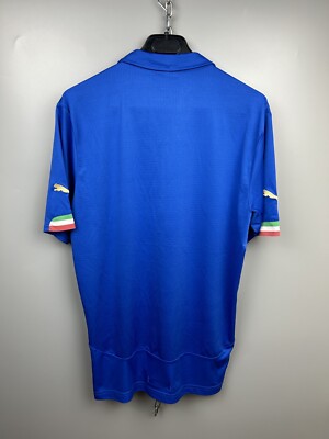 ITALY NATIONAL TEAM 2014-15 HOME SHIRT PUMA 744288 JERSEY SOCCER