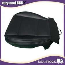 Driver Perforated Leather Bottom Seat Cover Black For Subaru Outback 2015-2019