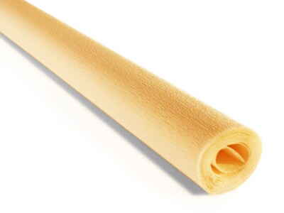 Krepppapier Rolle 90g (50 x 150cm) creme (Farbton 350)