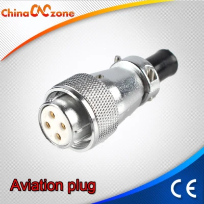 OCTODER Aviation plug H20-4 Core Ceramic Plug for CHANGSHENG CNC 2.2 KW Spindle Motor