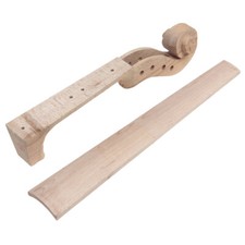 Massiver Ahorn Geigenhals Mit Griffbrett Bund Set Für 4/4 Full Size Violine DIY
