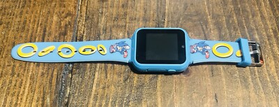 Sega Sonic The Hedgehog Interactive Kid's Watch Accutime Camera Games-Tested