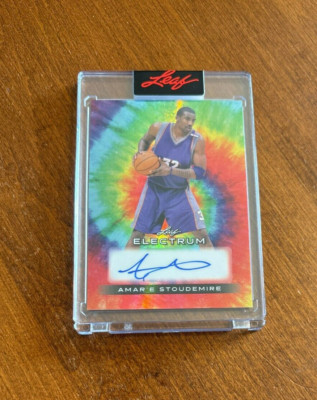 Amar'e Stoudemire 2024 Leaf Electrum Auto BA-AS3 Mavericks Suns Knicks 1/9