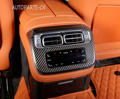For Benz S Class W223 21-2023 Real Carbon Fiber Rear Air Outlet Vent Panel Cover