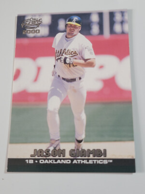 JASON GIAMBI 2000 Pacific #309.   A's