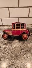 Vintage 1950s Trade Mark Y Japan Grand-Pa Car Battery Operated Tin Toy