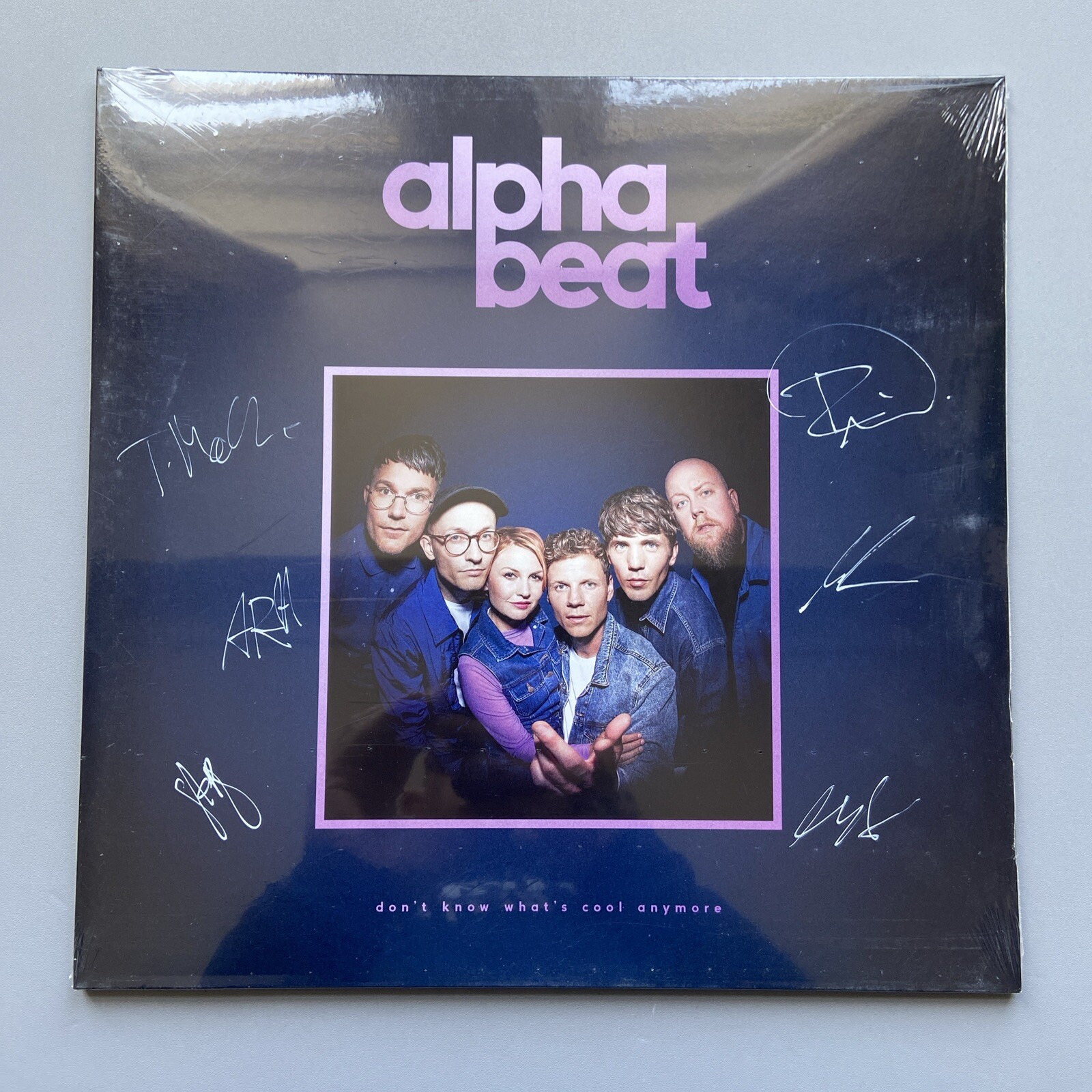 Alphabeat - Dont Know Whats Cool Anymore Vinyl LP  2019 SIGNED New & Sealed (E1)