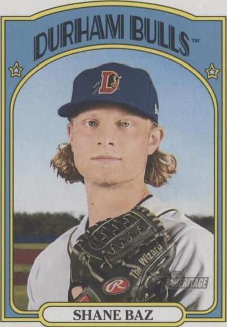 2021 Topps Heritage Minor League Edition - Shane Baz #61 (RC) for sale ...