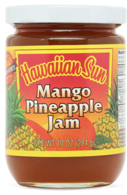 Hawaiian Sun Mango Pineapple Jam 10oz Glass Jar x1