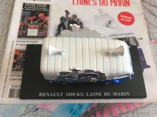 Renault 1000 kg Laine du Marin Auto più Hachette 1/43 auto in miniatura - Foto 3 di 6