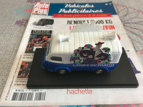 Renault 1000 kg Laine du Marin Auto più Hachette 1/43 auto in miniatura - Foto 5 di 6