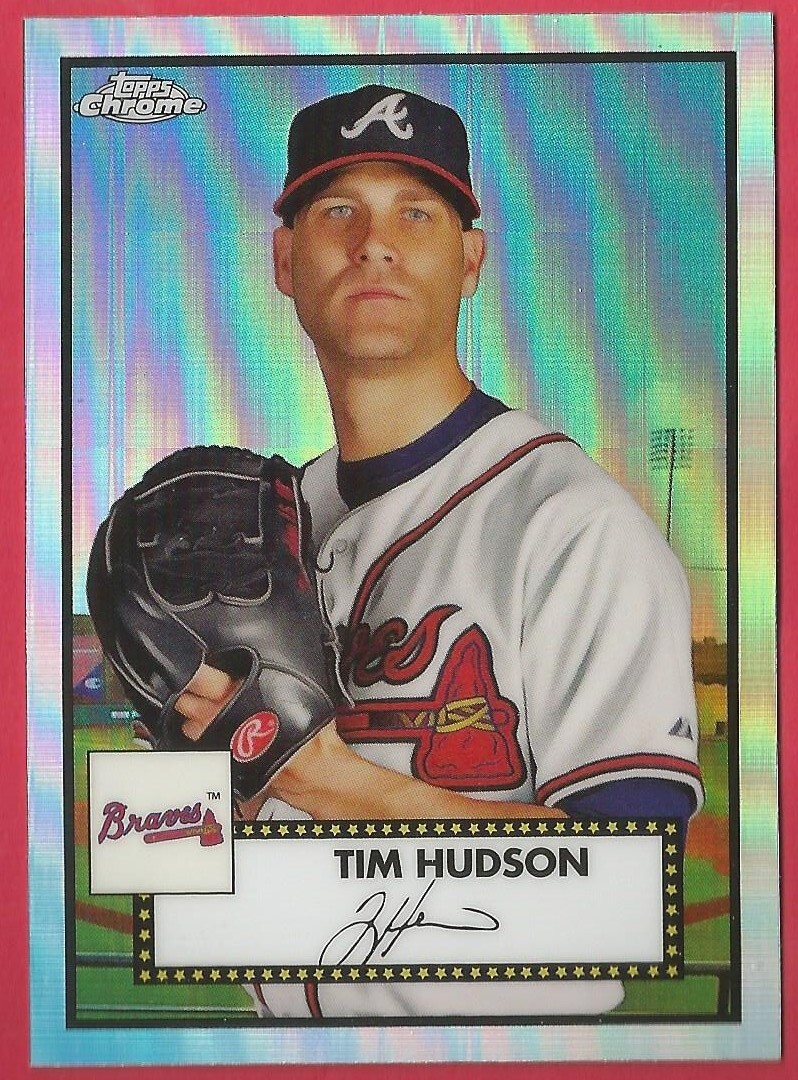 2021 Topps Chrome Platinum Anniversary Baseball Tim Hudson Refractor #559