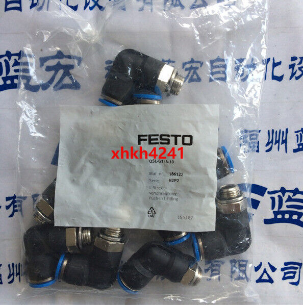 10PC New FESTO QSL-G1/4-10 186122 Socket Fitting Free Shipping | eBay