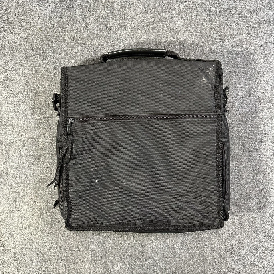 Sony Playstation One PS1 Messenger Bolsa de Transporte de Viaje Negra De Colección Usada Retro Foto 2 de 4