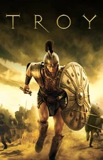 AA5749 Troy Film By Wolfgang Petersen 2004 Lead Actor Movie Poster 11x17