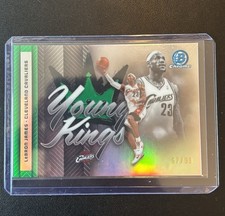 LeBron James 2025-26 Bowman Basketball Young Kings Green /99 Read!