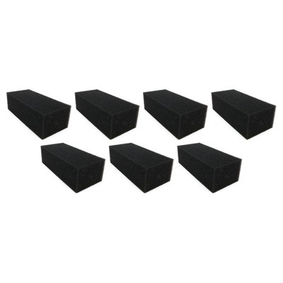 JAZ 360-222-11, Set of 7 Fuel Cell Foam 12.75 x 5.75 x 4 in 22 gal JAZ Cells