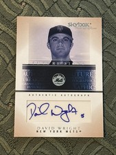 2005 Skybox Autographics David Wright Auto /100 #FSA-DW 🔥💎
