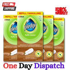 Pledge Fluffy Duster Refills X5 Pack of 4 UK Fast Free Shipping