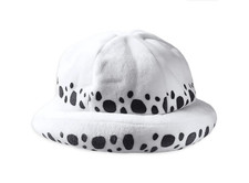 Trafalgar D. Law Cosplay Hat One Piece Anime Furry White Cap Premium Quality