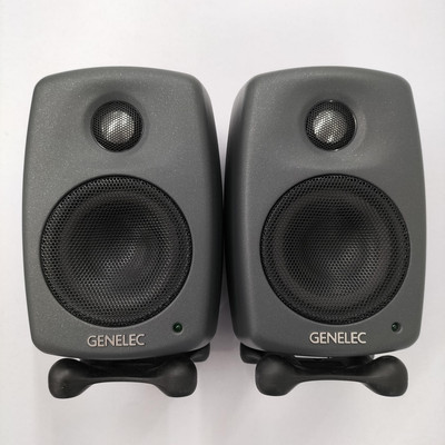 Genelec 6010B Aktivlautsprecher Paar 2er Set schwarz 100V aus Japan funktions...