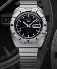 Seiko 5 Sports Limited Edition Automatic Black Men's Watch - SRPL05 3