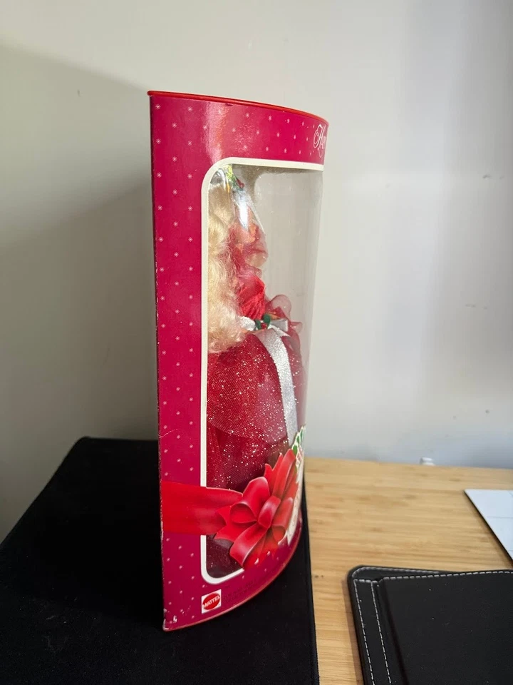 Barbie Vintage 1988 Felices Fiestas Edición Especial Mattel 1703 ¡Nueva en Caja! Foto 4 de 4