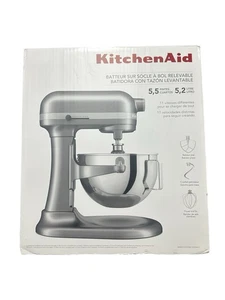 KitchenAid MIXER Bowl-Lift Stand Mixer 5.5 Quart KSM55SXXXCU *NEW*