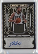 2021-22 Panini Obsidian Rookie Jersey Ink /99 Sandro Mamukelashvili Auto 1pe9