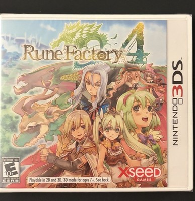 Rune Factory 4 Nintendo 3DS BRAND NEW