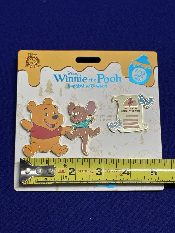 Disney Parks 2025 Winnie The Pooh Hundred Acre Wood Series 7/12 July Pin Set Roo - Image 4 of 4