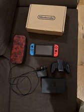 Nintendo Switch Console with Dock, Charger, Case and Accessory!