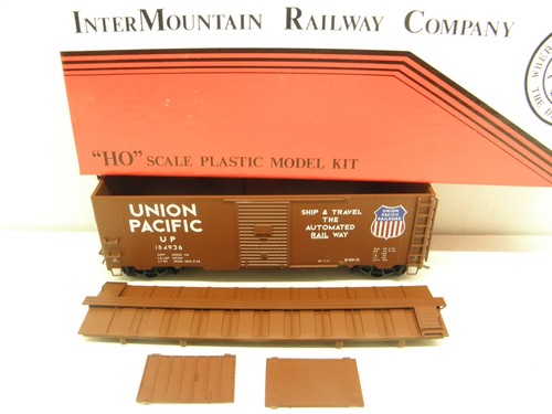 INTERMOUNTAIN 40' AAR BOXCAR - UNION PACIFIC - HASTA #184936 - KIT CONSTRUIDO A ESCALA HO | Zustand: New