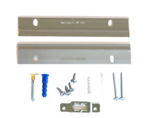 Cleat Picture Frame Hanger, Wood, Heavy Duty w/ "T" Screw Security Bracket, 6"