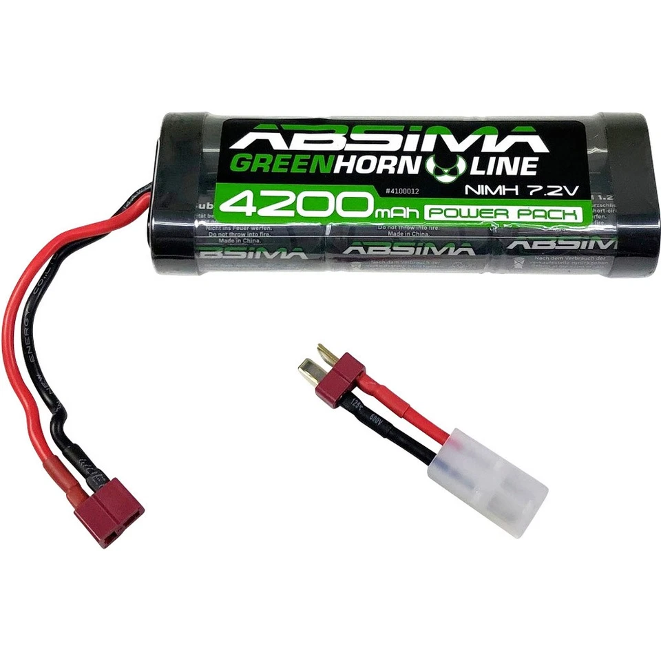 Absima Modellbau-Akkupack (NiMh) 7.2 V 4200 mAh Zellen-Zahl: 6 Hardcase T-Bu...