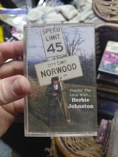 vintage cassette tape titled "Fiddlin' The Limit With... Herbie Johnston