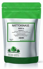 Nattokinase 6000FU Capsules for Heart & Circulatory Support - ECOVITS