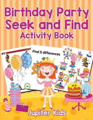 Birthday Party Seek and Find Activity Book Jupiter Kids Taschenbuch Englisch