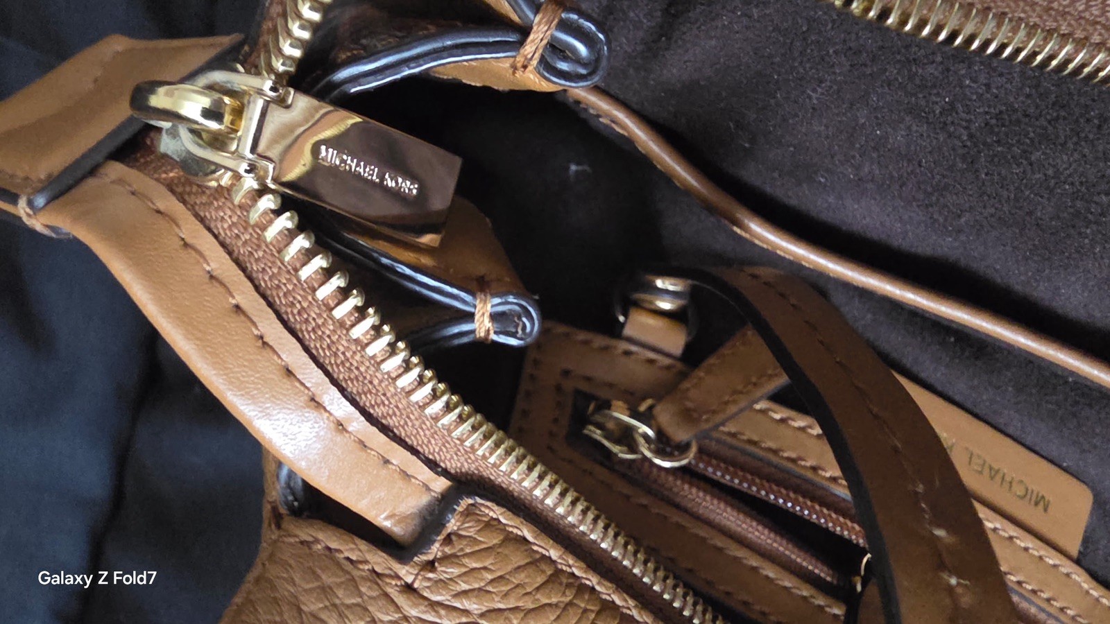 Michael Kors Python Embossed Satchel Bag Leather … - image 7