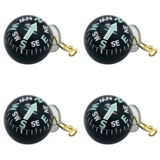 Coghlan's Ball-Type Pin-On Compass Liquid Filled Luminous Arrow Survival(4-Pack)