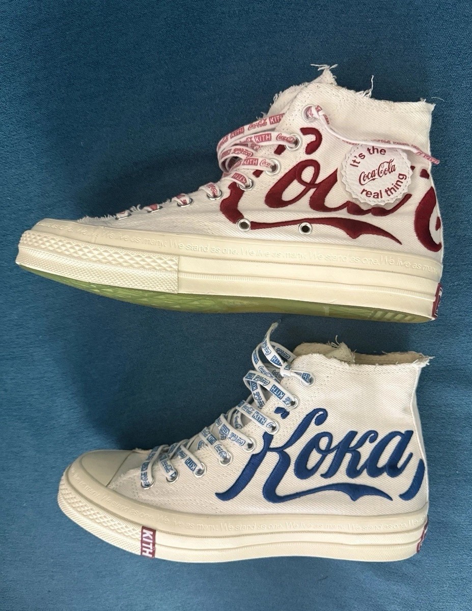 Converse Kith x Coca-Cola x Chuck 70 Hi 'Russia' Size 8.5 | eBay