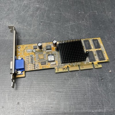 Asus V7100M-LP Grafikkarte Nvidia Geforce 2 32MB AGP, VGA Grafikkarte (K54-10)