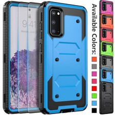For Samsung Galaxy S10 S20 S21 S22 S23 FE Ultra Case Shockproof Hard Phone Cover