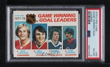 1978-79 O-Pee-Chee Bill Barber Darryl Sittler Bob Bourne #69 PSA 6 HOF l7u