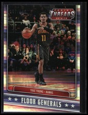 2018-19 Threads Trae Young Floor Generals Rookie Premium Silver 187/199