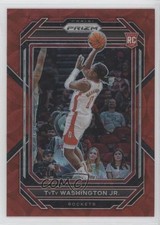 2022-23 Panini Prizm Choice Red Prizm 48/88 TyTy Washington Jr #243 a8r