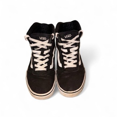 Vans Ward Hi 'Black White' Women s:8                *Re-selling*