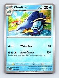 Clawitzer 050/198 Scarlet & Violet Base Set Common